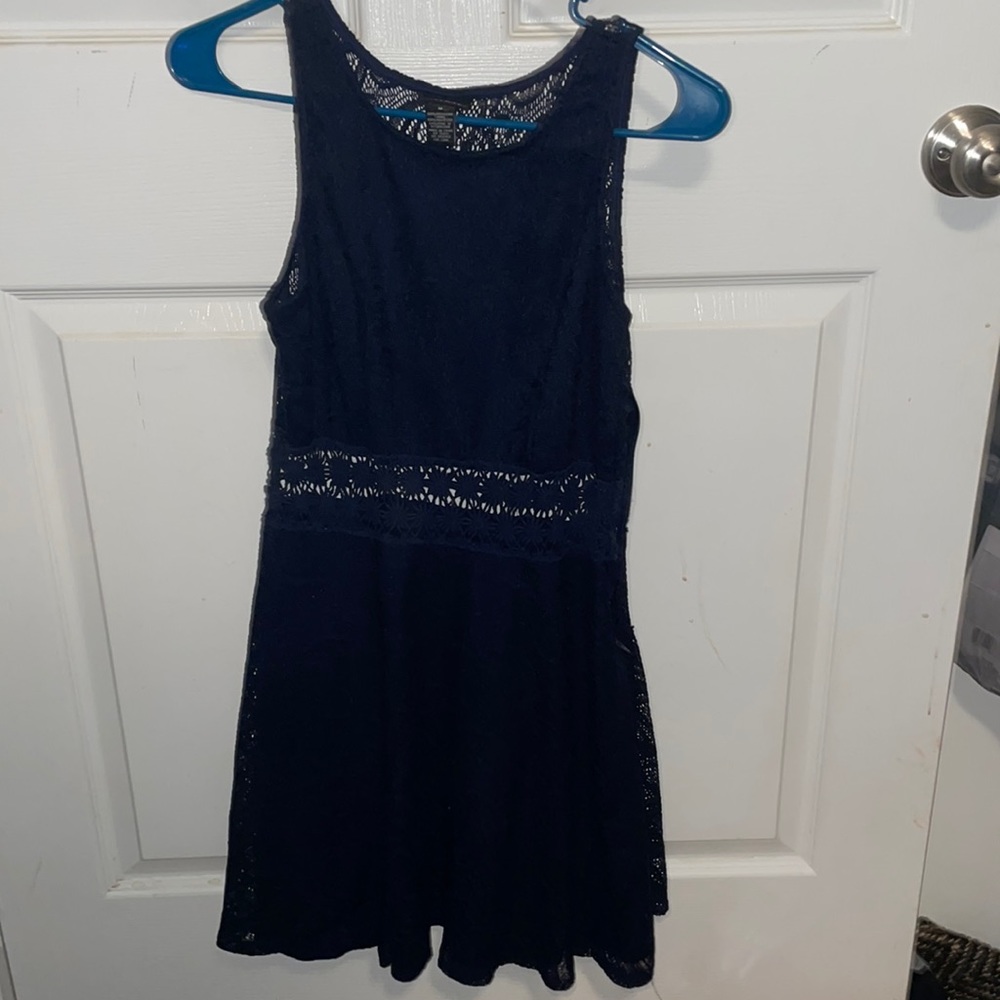 Rue21 navy blue skater dress